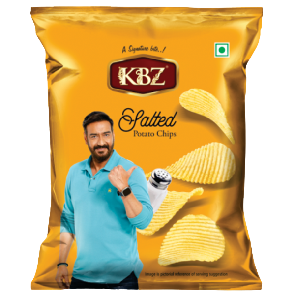 salted potato chips