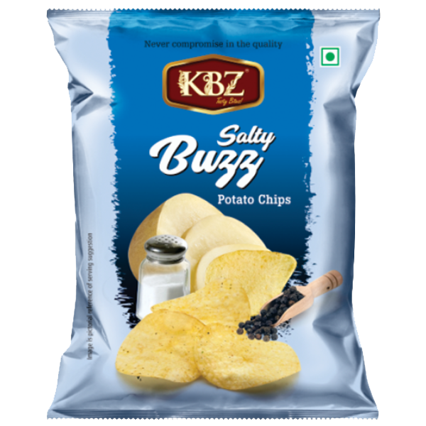 salted buzz potato chips